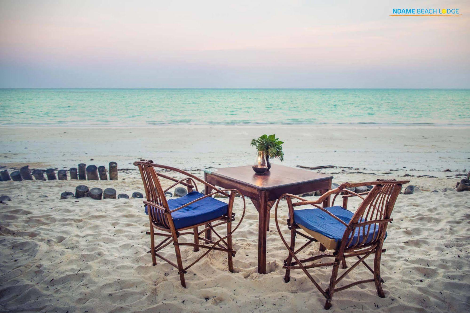 Ndame Beach alojamiento Paje Exterior foto