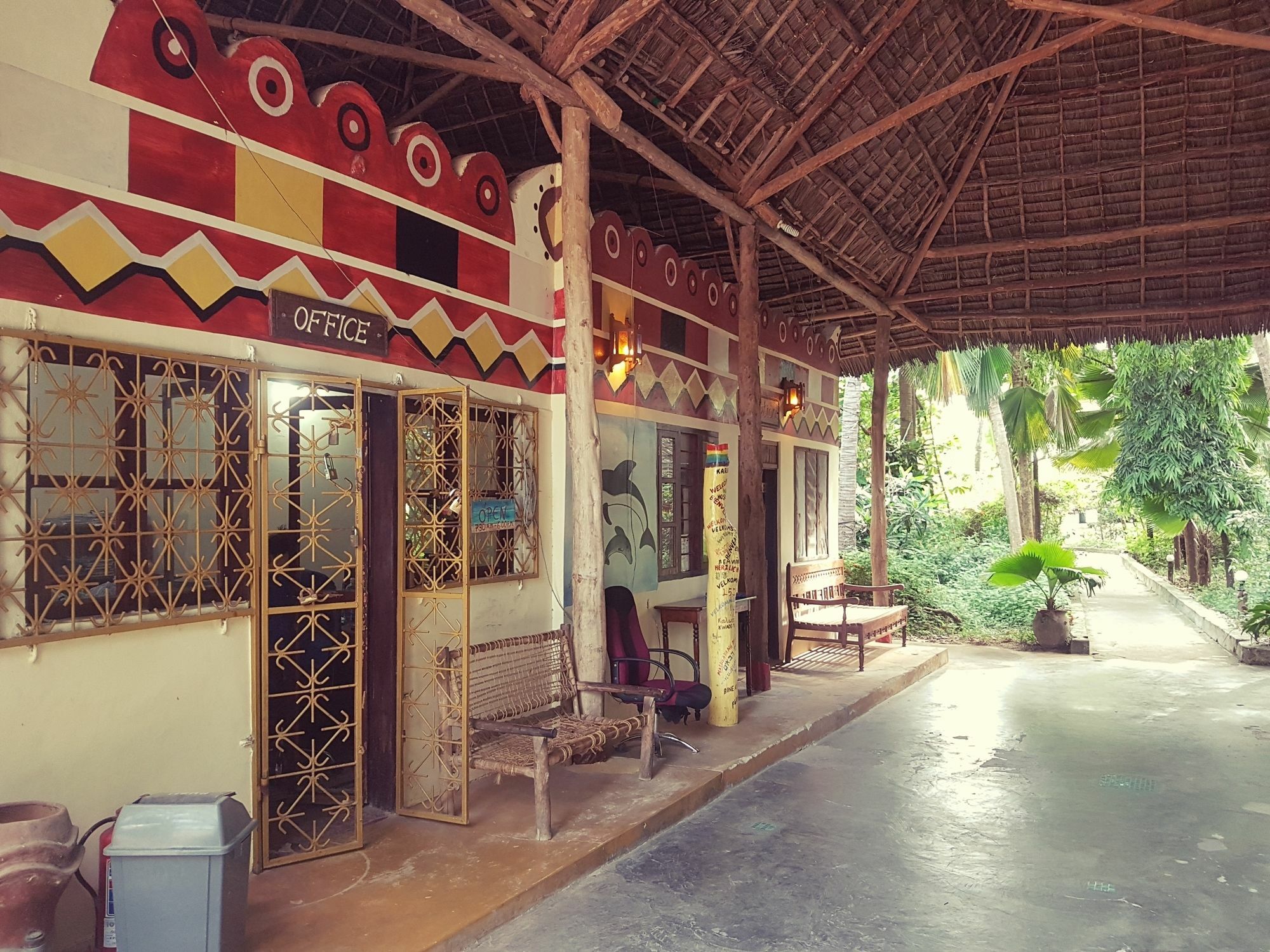 Ndame Beach alojamiento Paje Exterior foto